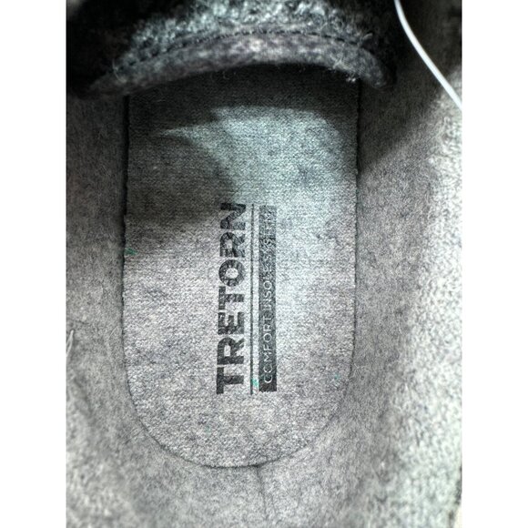 Tretorn Nylite Plus Wool Sneakers - Grey & Black - Womens Size 11M - Picture 4 of 9